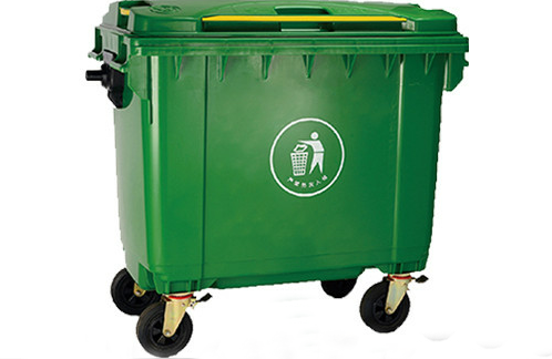 沈阳塑料垃圾桶价格,660升垃圾车-沈阳兴隆瑞