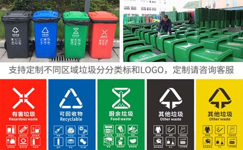 锦州户外垃圾桶分类颜色和标志-沈阳兴隆瑞